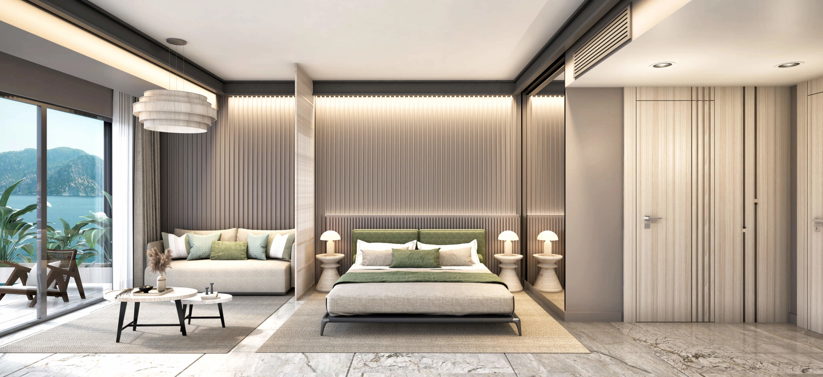 The Noor Konaklama Rezidans Panorama Deluxe Banner D2