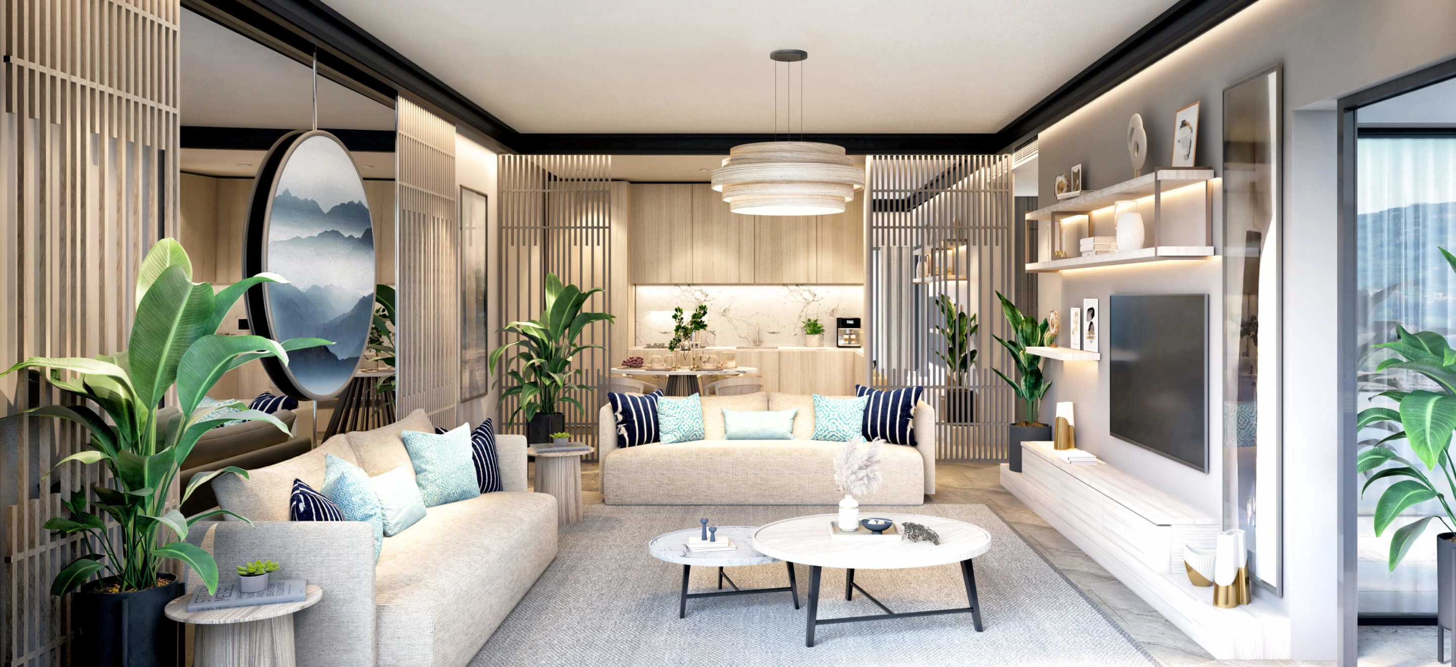 The Noor Konaklama Rezidans Panorama Serenity Banner D1