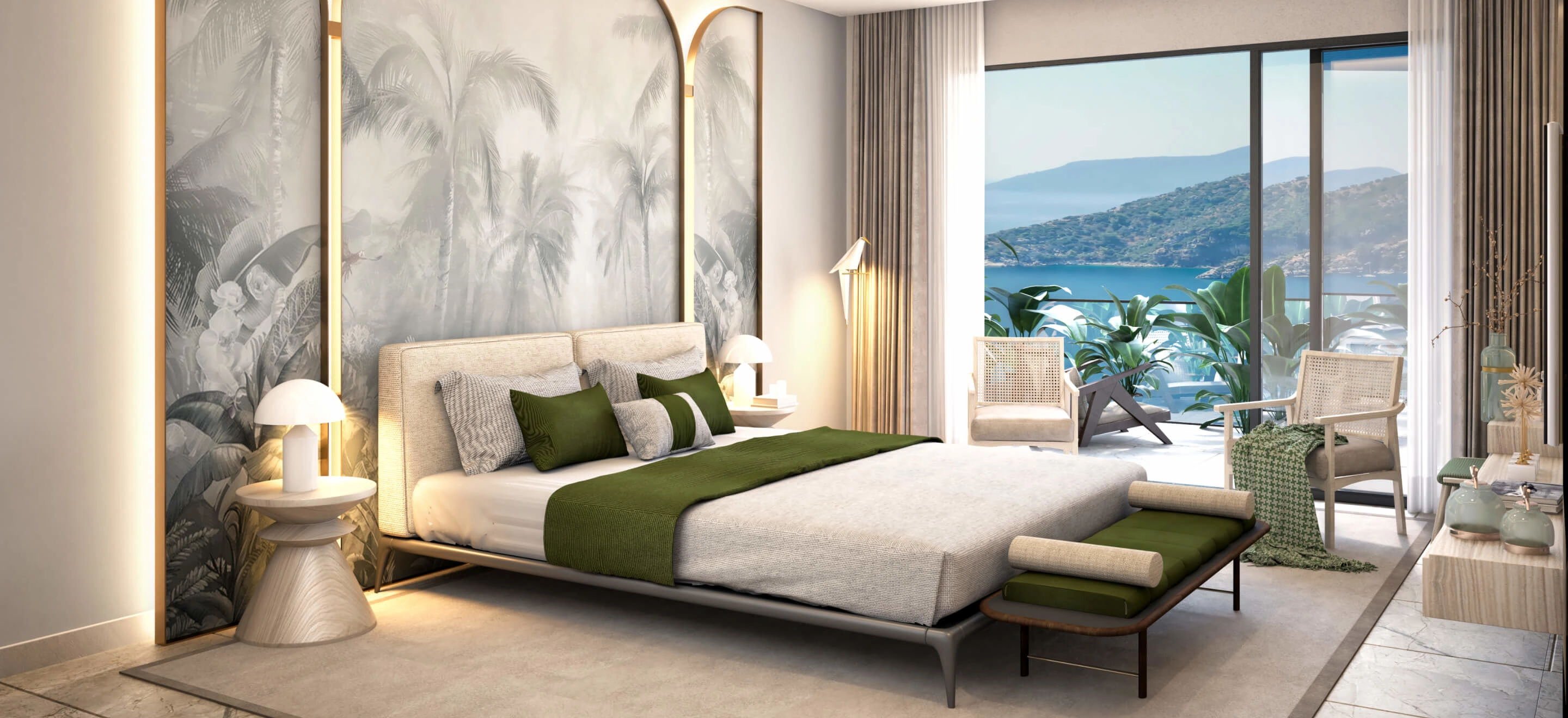 The Noor Konaklama Rezidans Panorama Serenity Banner D4