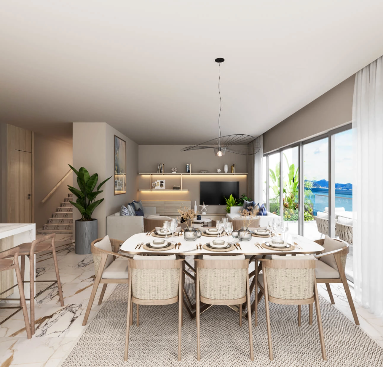 The Noor Konaklama Rezidans Panorama Loft Hizmetler D