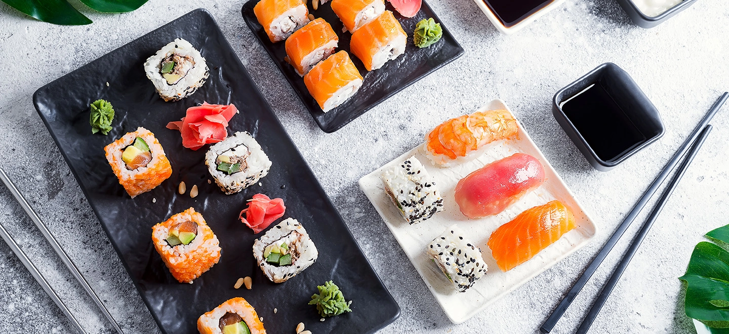 The Noor Hotels Gastronomi Sushi Corner Banner D