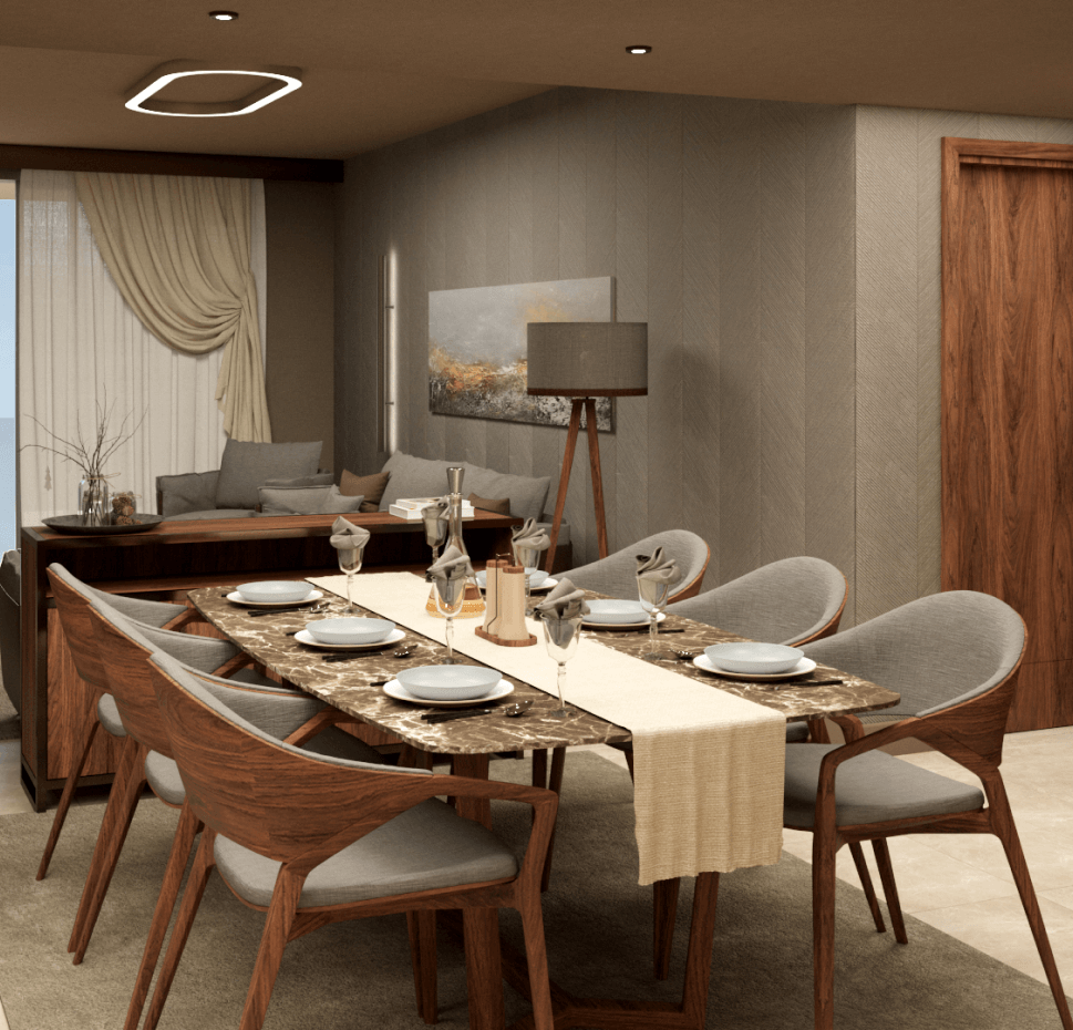 The Noor Signature Oasis Residence Detay D