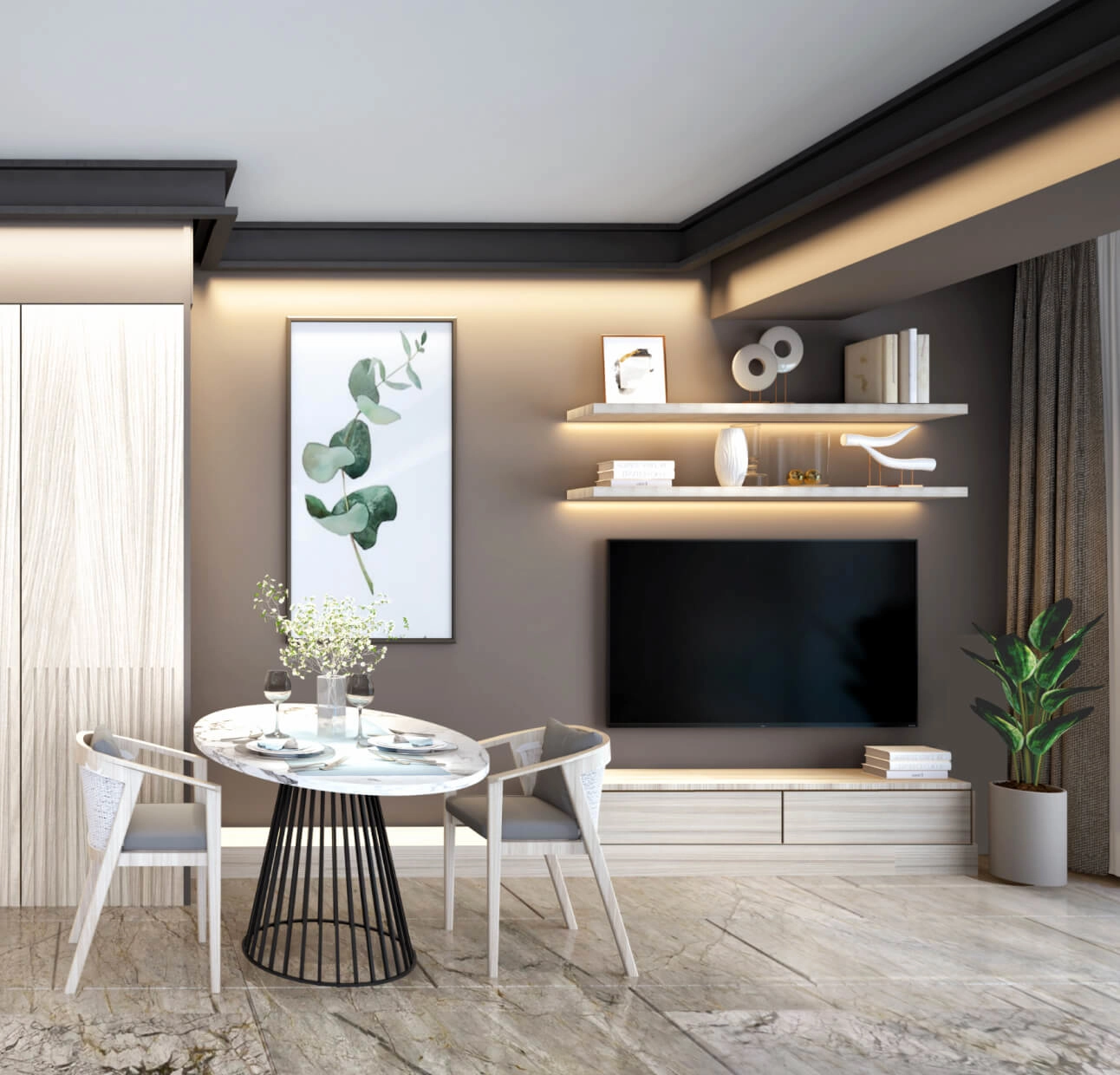 The Noor Konaklama Rezidans Panorama Deluxe Hizmetler D