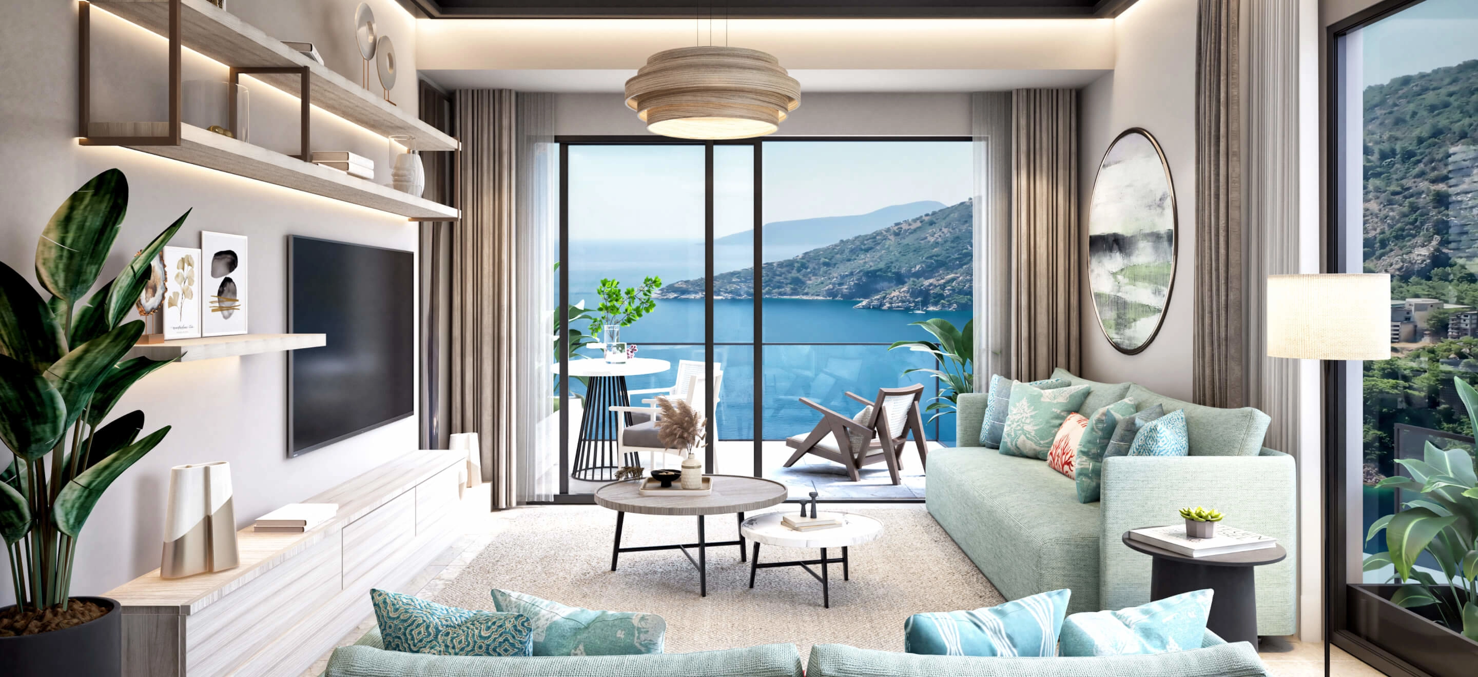 The Noor Konaklama Rezidans Panorama Premium Banner D