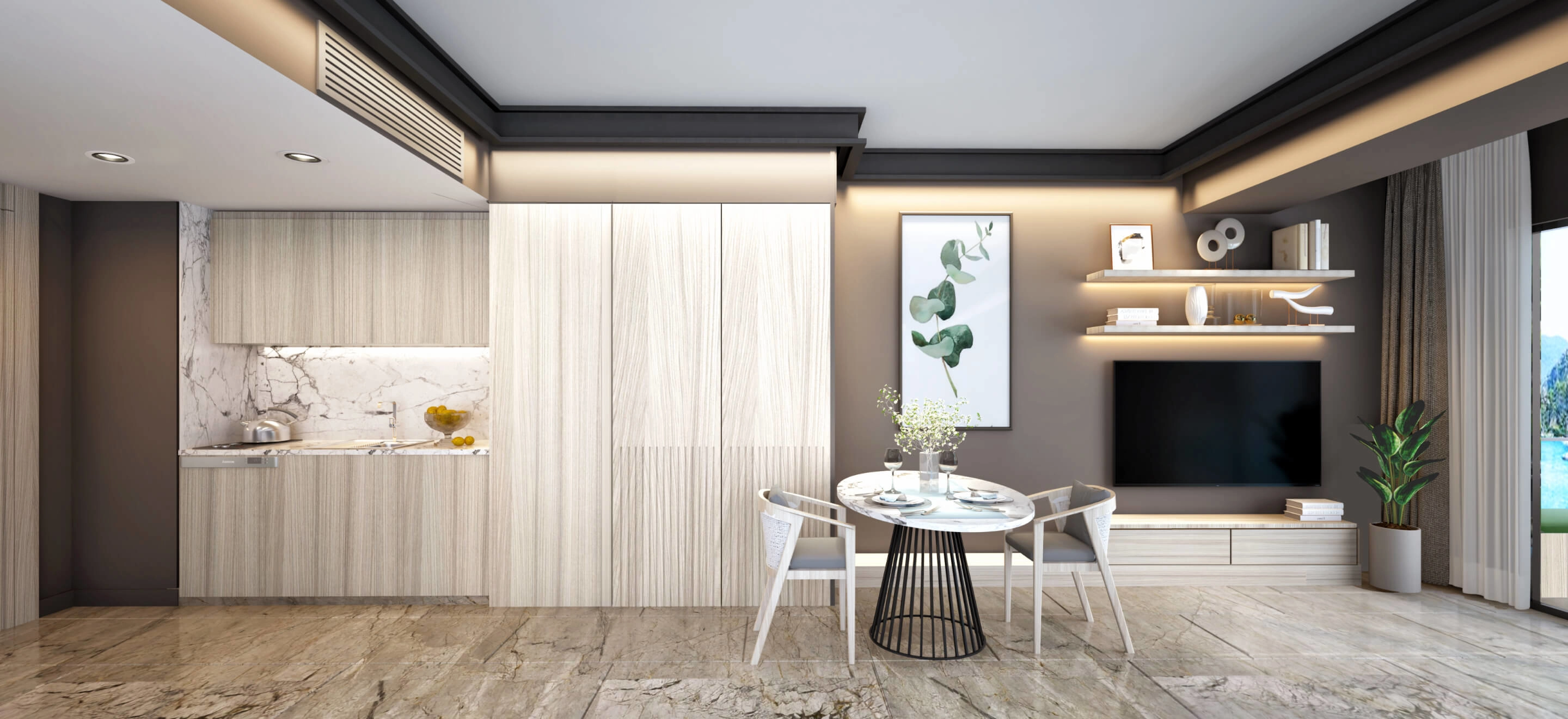 The Noor Konaklama Rezidans Panorama Deluxe Banner D1